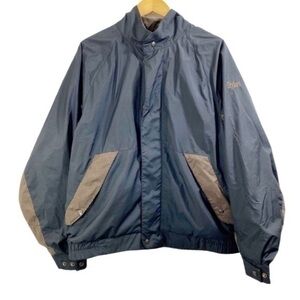 FootJoy DryJoys Mens Tour Collection Jacket Full Zip Golf Black Gold size M